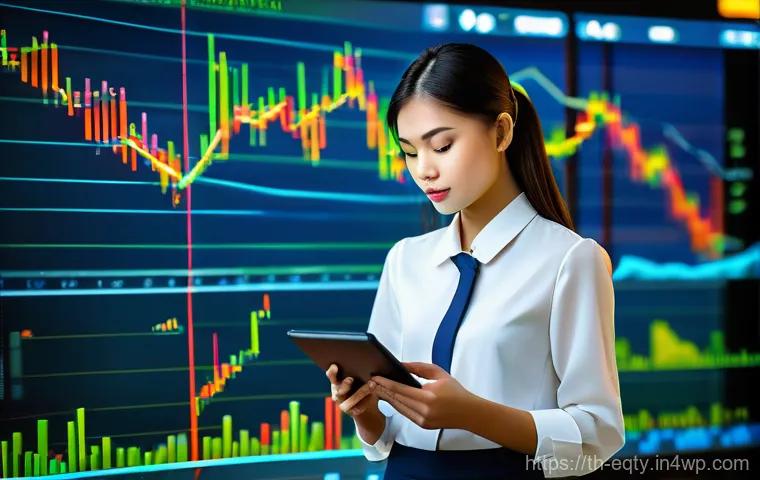 주식 시장의 주기적 변화 이해하기 - **Market Volatility and Emerging Opportunities in Thailand**
A young Thai woman, dressed in smar...