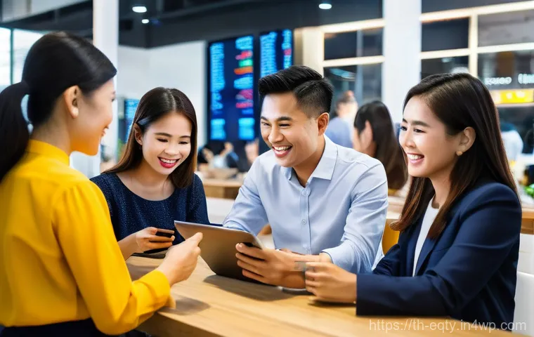 주식 시장의 주요 플레이어 분석 - Image Prompt 1: The Buzz of Thai Retail Investors**