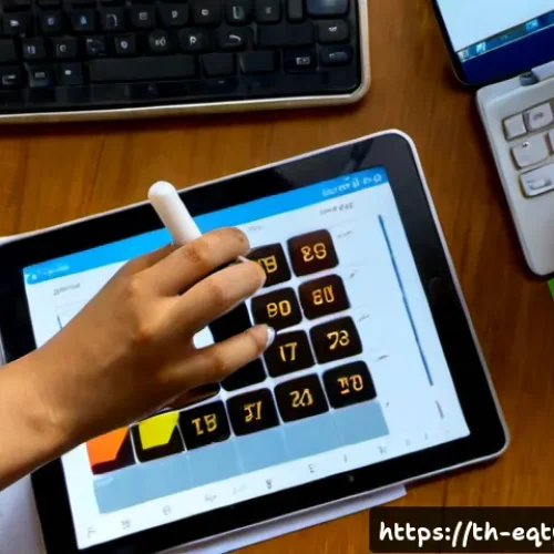 Home 17 주식 투자 아이디어 브레인스토밍 - Photorealistic overhead scene of Thai investors brainstorming stock investment ideas around a polish...